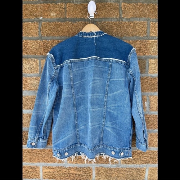 Madewell oversize jean jacket small - Picture 7 of 10